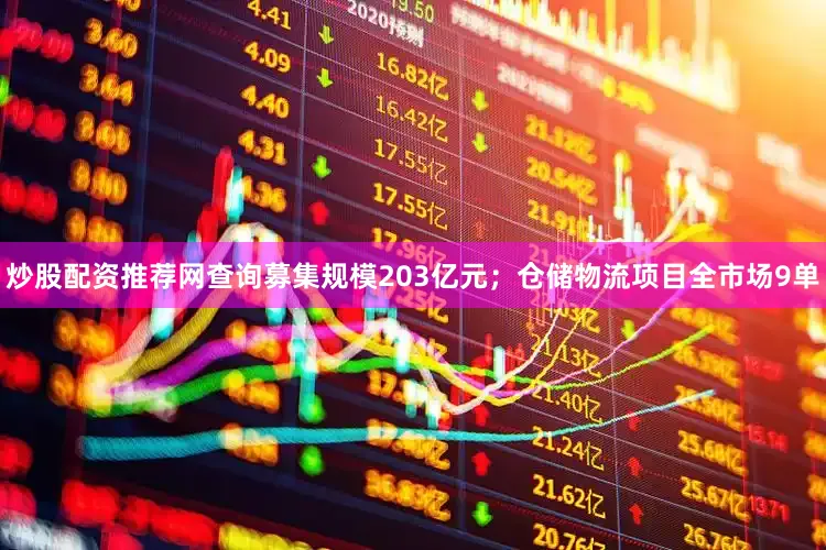 炒股配资推荐网查询募集规模203亿元；仓储物流项目全市场9单