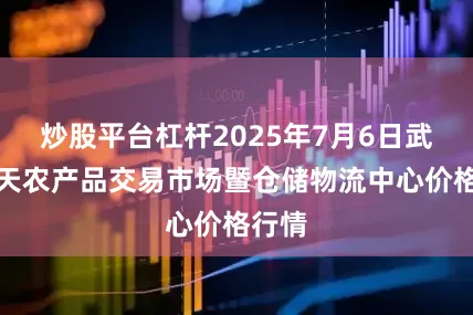 炒股平台杠杆2025年7月6日武威昊天农产品交易市场暨仓储物流中心价格行情