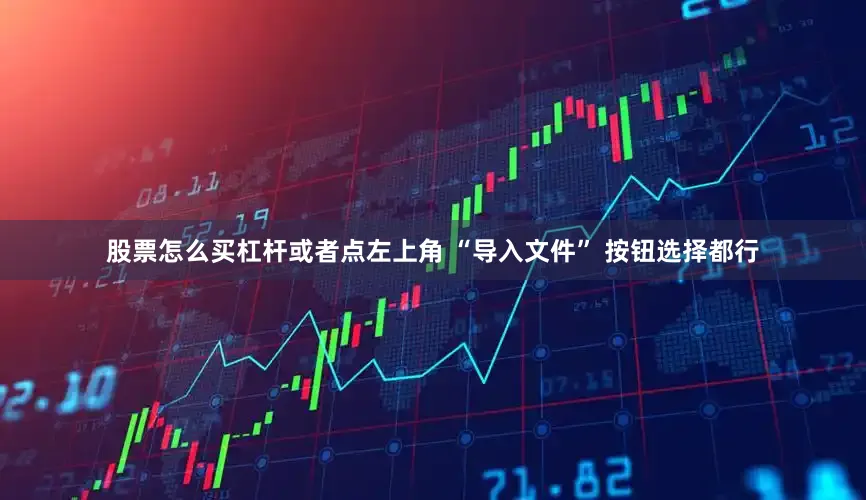 股票怎么买杠杆或者点左上角 “导入文件” 按钮选择都行